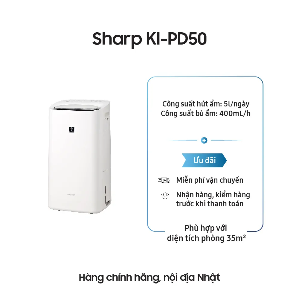 Máy lọc không khí Sharp KI-PD50